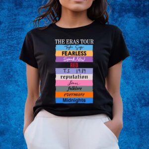 THE ERAS TOUR T-SHIRTs