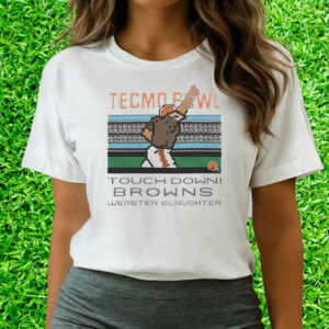 Tecmo Bowl Browns Webster Slaughter T-Shirts