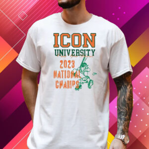 The Icon University 2023 Champs T Shirt