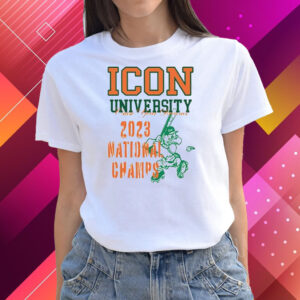 The Icon University 2023 Champs T Shirts