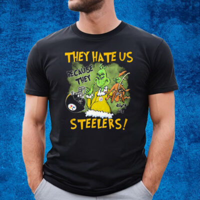 They Hate Us Because They Aint Us Steelers T Shirt