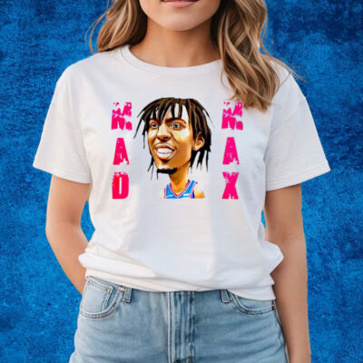 Tyrese Maxey Mad Max Caricature Philadelphia Basketball T-Shirts