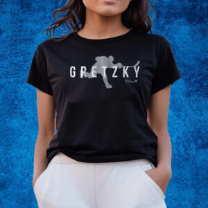 Wayne Gretzky Silhouette Los Angeles T-Shirts