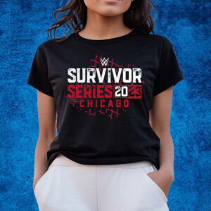 Wwe Fanatics Branded Survivor Series 2023 Chain Link Fence T-Shirts