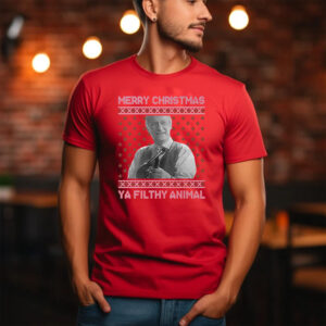 Ya Filthy Animal Tacky Merry Christmas Sweater T-Shirt