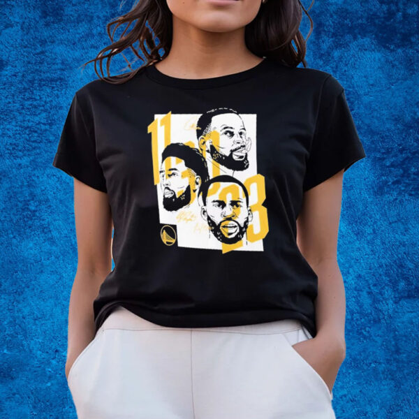 11 30 23 Warriors Klay Thompson Stephen Curry Draymond Green T-Shirts