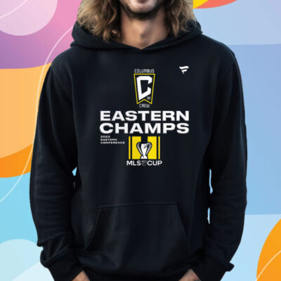 Columbus Crew 2023 Mls Eastern Conference Champions Locker Room T-Shirt Hoodie