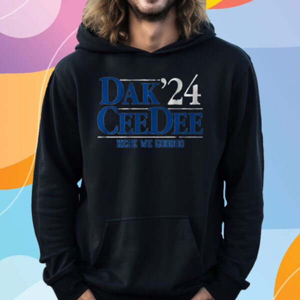 DAK PRESCOTT CEEDEE LAMB '24 T-SHIRT HOODIE