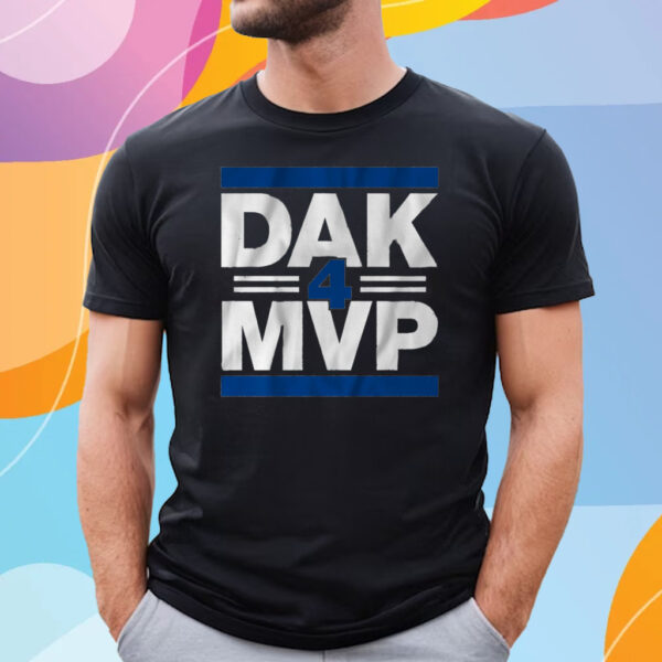 Dak Prescott Dak 4 MVP T-Shirt