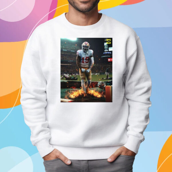 Deebo And The Niners Fly Past The Eagles 42-19 In Nfc Champ Rematch T-Shirt Sweatshirt