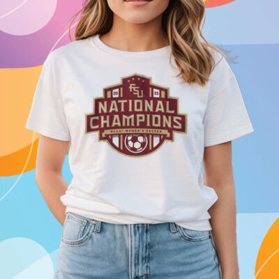 FSU Soccer 2023 Championship Logo T-Shirts