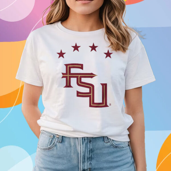 FSU Soccer Four Stars T-Shirts