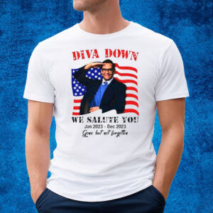 George Santos Diva Down We Salute You T-Shirt