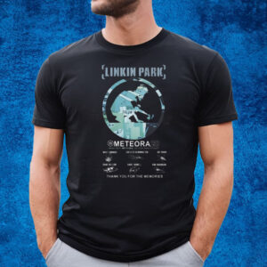 Linkin Park Meteora 20 Years Anniversary Thank You For The Memories T-Shirt