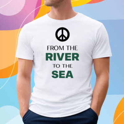 Peace Symbol From The River To The Sea T-Shirt