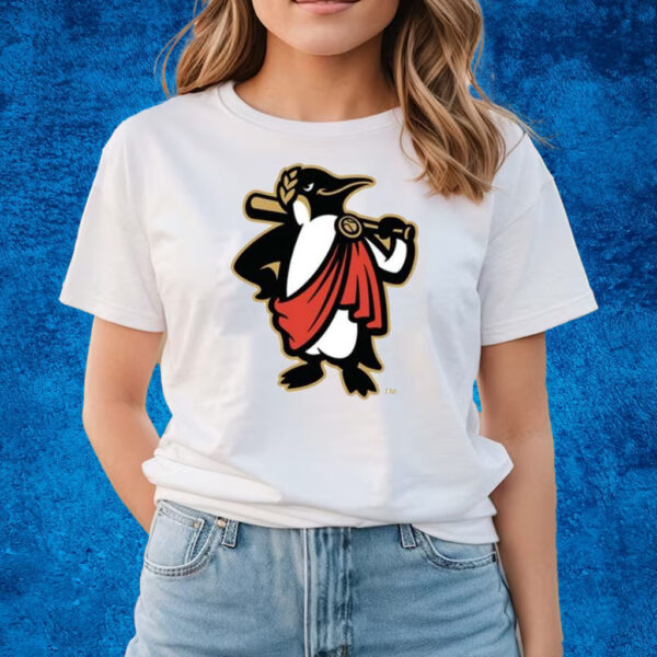 Rome Emperors Baseball Penguin Logo T-Shirts