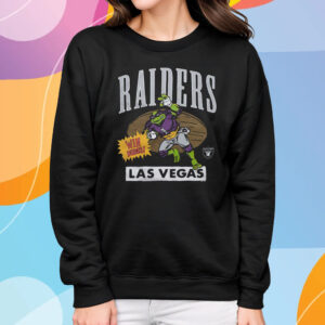 Tmnt Donatello X Las Vegas Raiders T-Shirt Sweatshirt