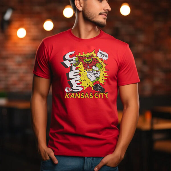 Tmnt Raphael Kansas City Chiefs T-Shirt