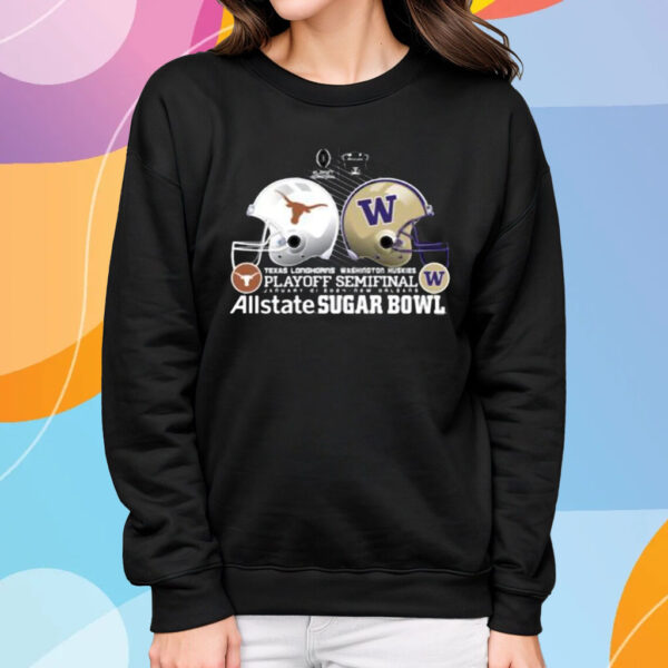 WASHINGTON HUSKIES SUGAR BOWL MATCHUP T-SHIRT SWEATSHIRT