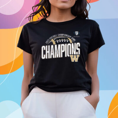 Washington Huskies 2023 Pac-12 Football Conference Champions T-Shirts