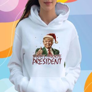 2024 Santa's Favorite Trump President Shirt