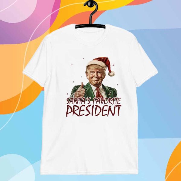 2024 Santa's Favorite Trump President Shirt