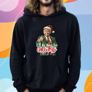 2024 Tump I'll Be Home For Christmas Shirt