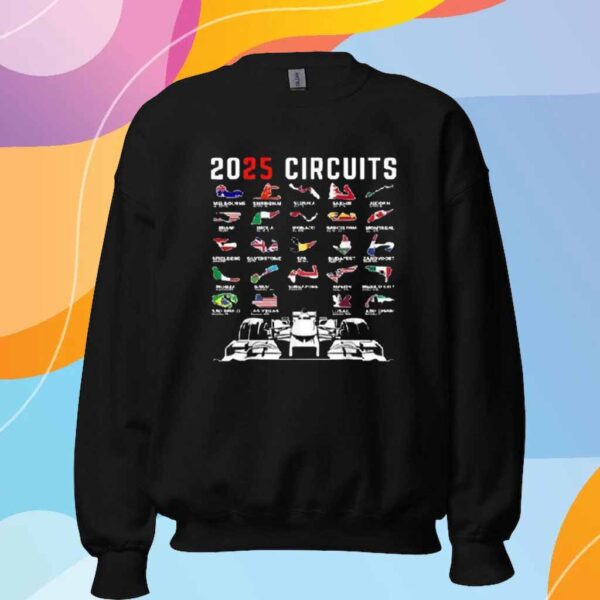 2025 Circuits Formula Racing T-Shirt