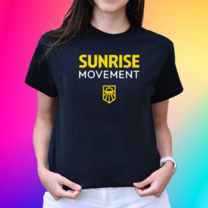 Sunrise Movement Good Job Livable Future Green New Deal T-Shirt