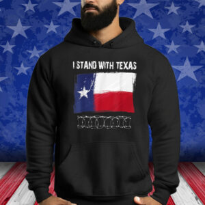 I Stand With Texas Razor Wire Border Shirts