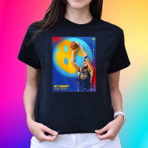Klay Thompson Has Passed Vince Carter For 8th Most Made Threes In NBA History poster T-Shirt