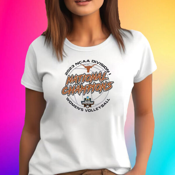 Texas Longhorns Champion 2023 Ncaa Women’s Volleyball National Champions Locker Room T-Shirt