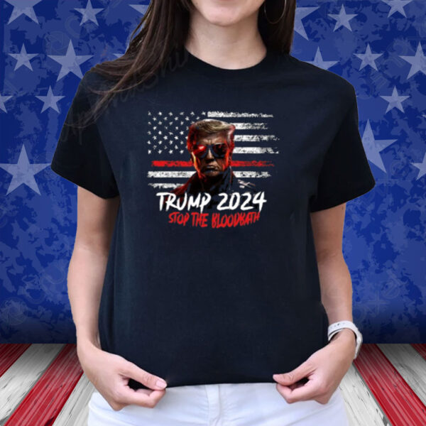 Donald Trump Terminator Bloodbath Shirts