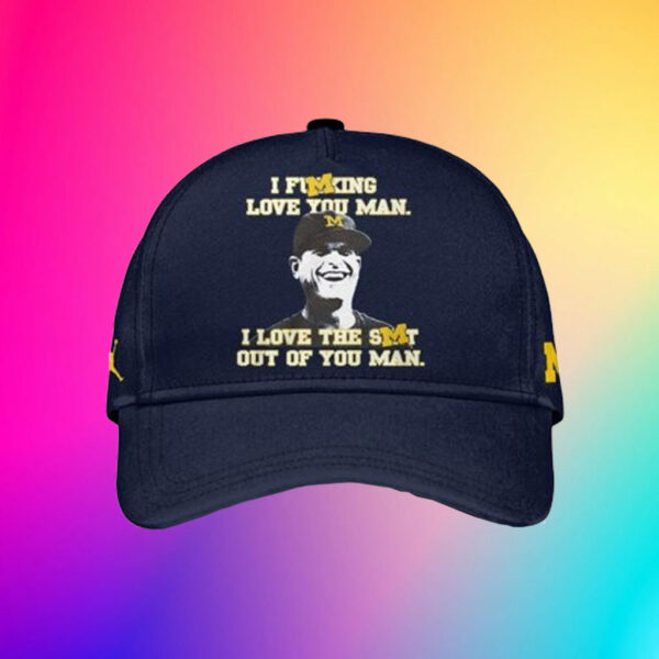 Run The Damn Ball Thank You Coach Jim Harbaugh Hat