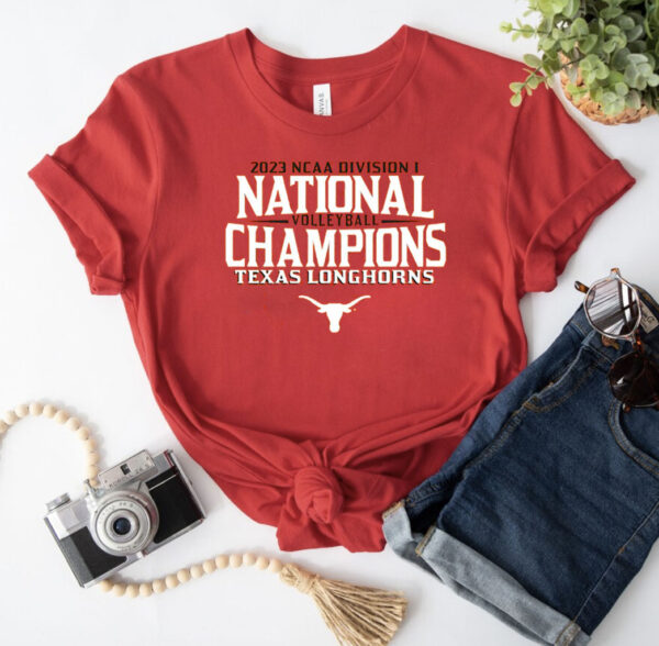 Texas Longhorns 2023 Ncaa Women’s Volleyball National Champions T-Shirt