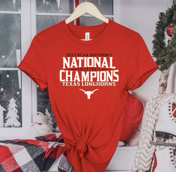 Texas Longhorns 2023 Ncaa Women’s Volleyball National Champions T-Shirt