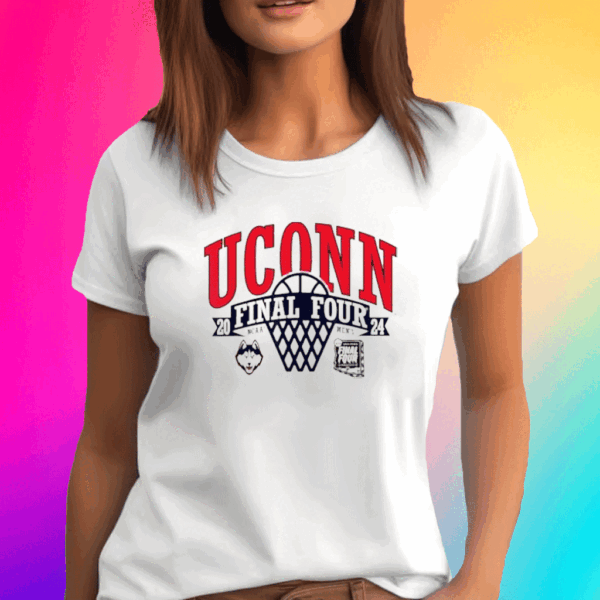 Connecticut Huskies Final Four 2024 March Madness Basketball T Shirt