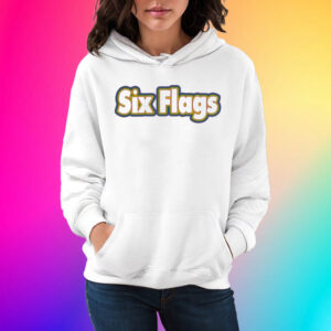 Six Flags Merch Rainbow Shirts