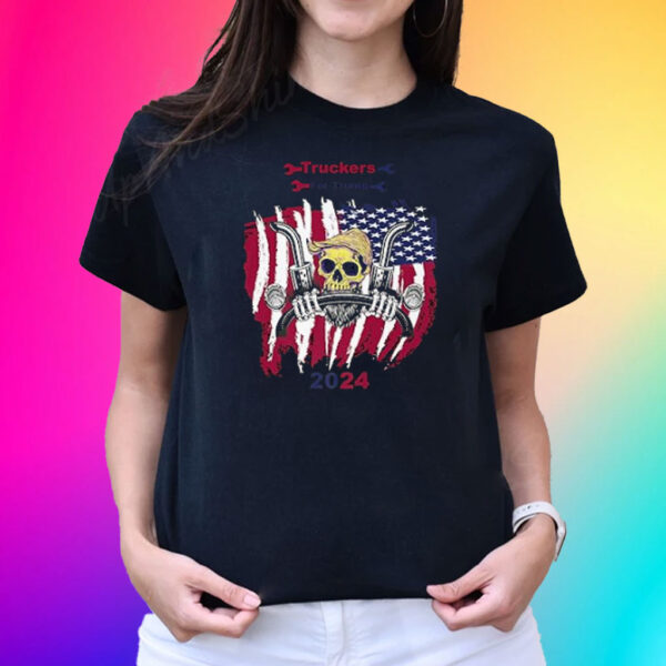 Truckers For Trump 2024 Vote Trump 2024 T-Shirt