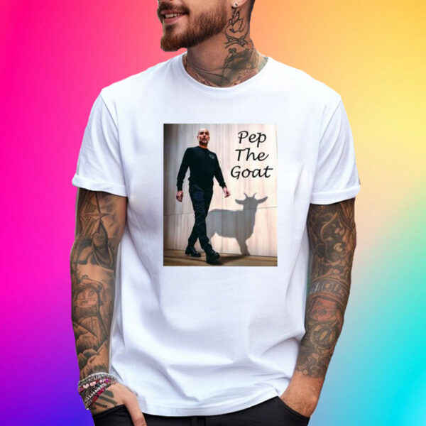 Pep Guardiola Pep The Goat T-Shirt