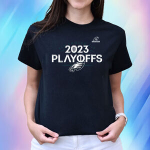 Heather Charcoal Philadelphia Eagles 2023 NFL Playoffs T-Shirt