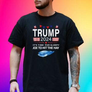 Donald Trump 2024,Pro Trump Republican,Funny Anti Sleepy Joe Biden T-Shirt