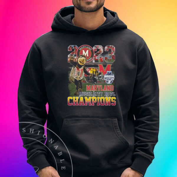 2023 Maryland Music City Bowl Champions Shirts