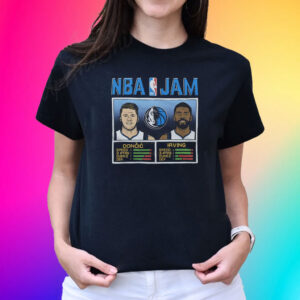 Nba Jam Mavericks Doncic And Irving T-Shirt