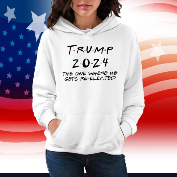 Trump 2024 The One Where He Gets Re-Elected Hoodie