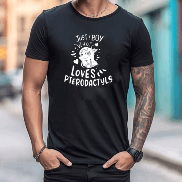 Just A Boy Who Loves Pterodactyls T Shirt