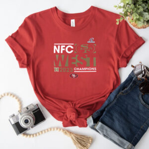 San Francisco 49ers 2023 Nfc West Division Champions Big Tall Conquer T-Shirt