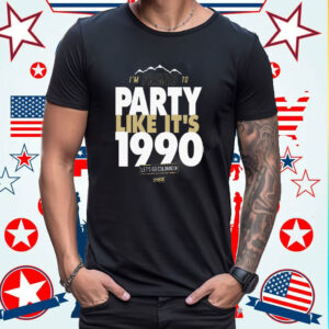 Primed To Party Like It’s 1990 For Colorado College Fans Shirt