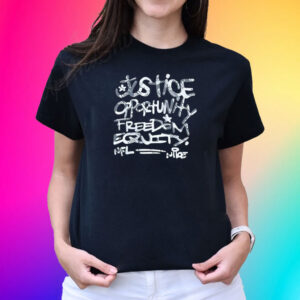 Mike Tomlin Justice Opportunity Equity Freedom Shirt