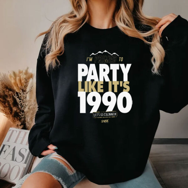 Primed To Party Like It’s 1990 For Colorado College Fans Shirt